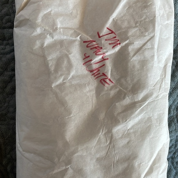 JM Collection Navy and White Accent Zip Jacket Size Gold Tone Zippers & Snaps L - Picture 8 of 10